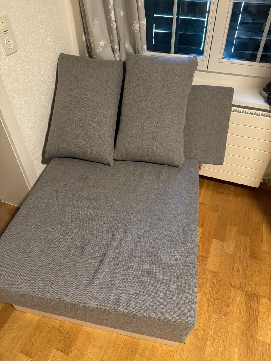 Lits: Flexa Classic weiss Bett 2 mit Sofa – D'occasion à Turbenthal par Orihime 3