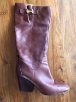Nine West kniehohe Lederstiefel Gr. 39