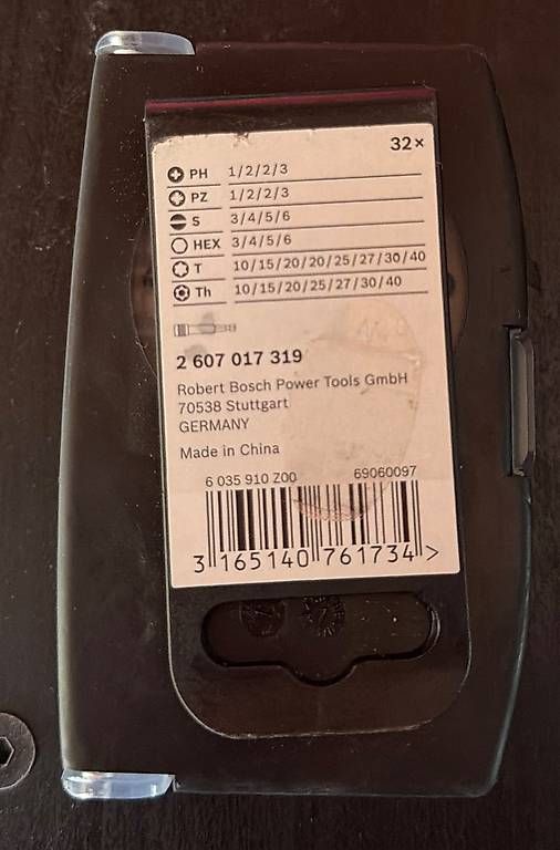 Alle Werkzeuge: Bosch Bit Set 32Teile  – Neu und originalverpackt aus Thal von maesi86 1