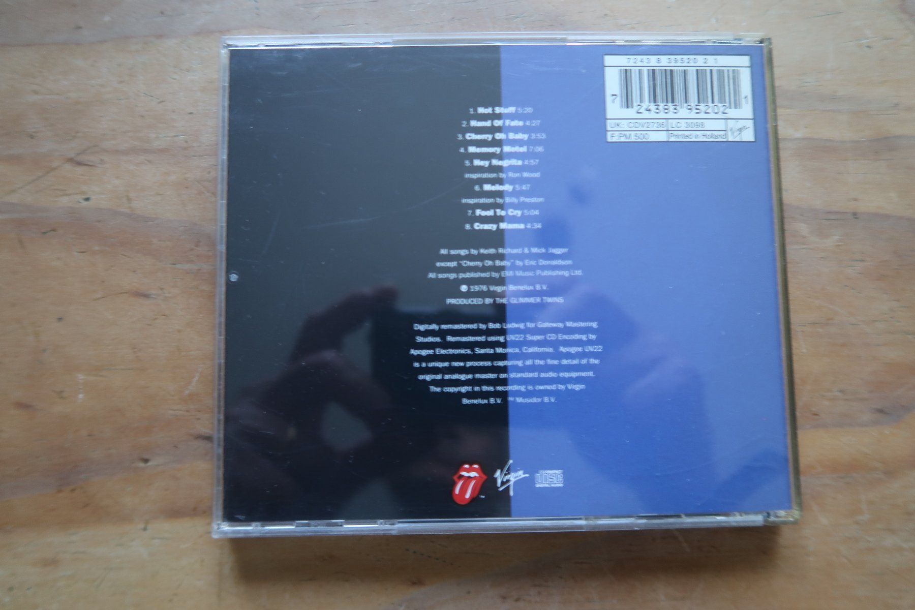 CD: THE ROLLING STONES - BLACK AND BLUE - CD – Usato da Basel venduto da Patiscat 1