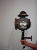 Antike Kutschen-Lampe