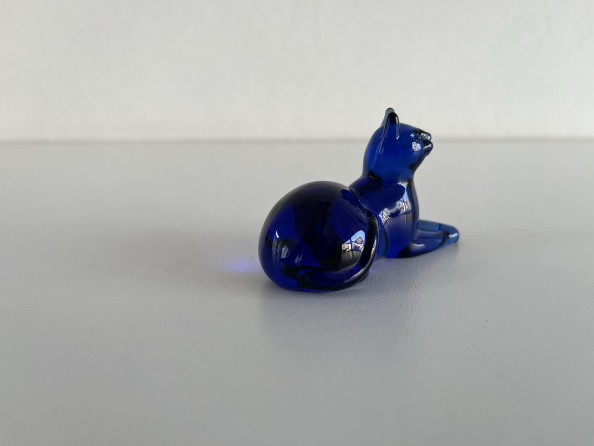 Franklin Mint Statuette: Katze / Franklin Mint / Glas – Usato da Wetzikon ZH venduto da seli03 7