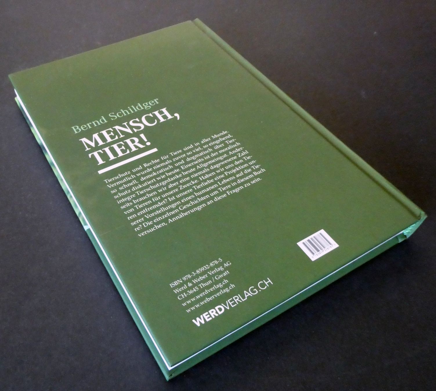 Libri: Bernd Schildger: Mensch, Tier! – Usato da Zollikofen venduto da Hci 3