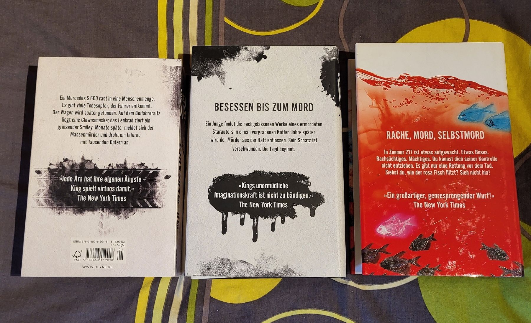 Bücher: Stephen King, Bill Hodges Trilogie (DE) – Gebraucht aus Grindelwald von  1