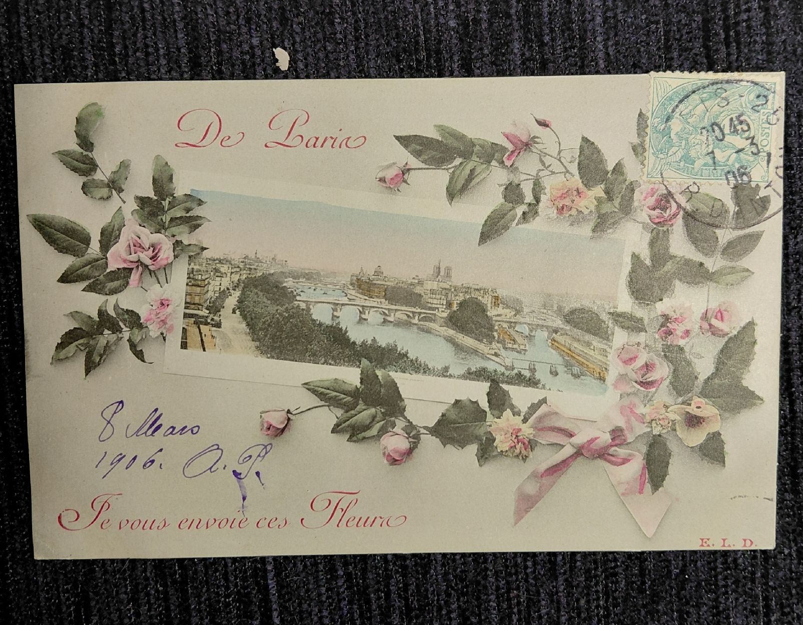 Cartoline postali: carte postale de paris 1900 – Usato da Genève venduto da alex-broc 2