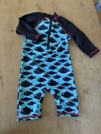 Topomini UV-Shirt Bade-Overall Größe 92 🐠