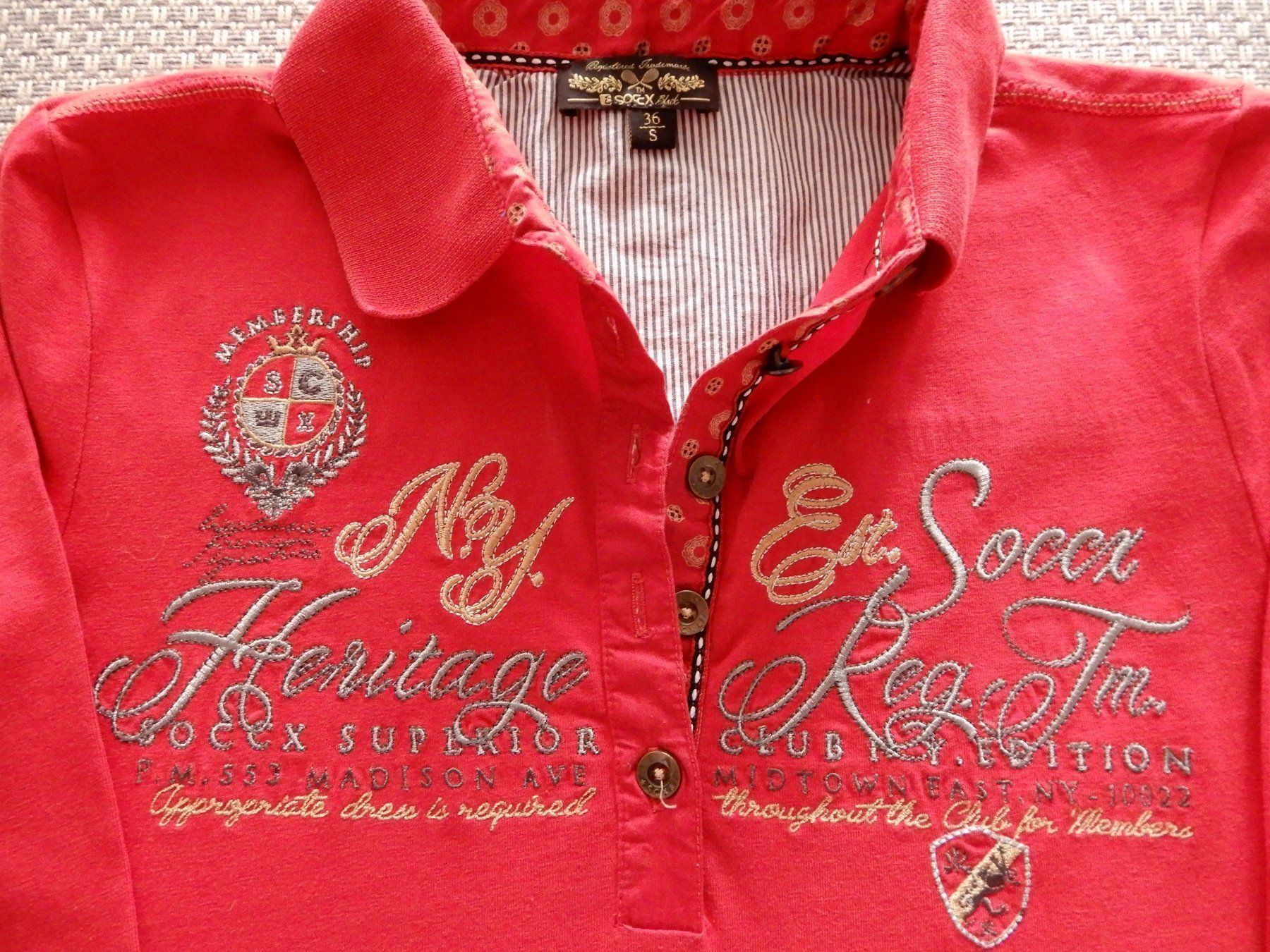Pullover & Sweatshirts: Pullover, SOCCX, Damen, rot – Gebraucht aus Obergösgen von asc_72pf 1