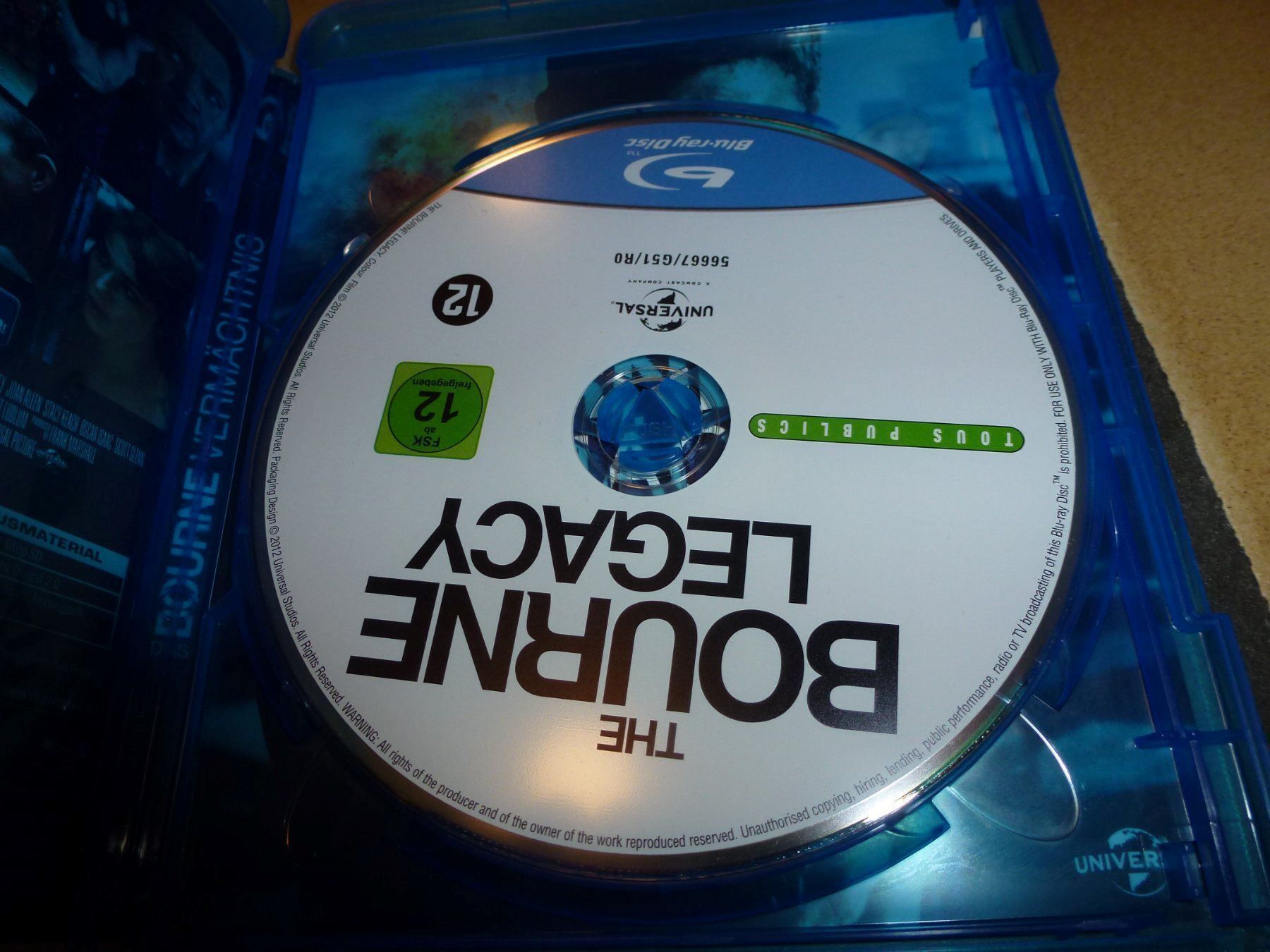 Tutti i DVDs: Das Bourne Vermächtnis BLU-RAY – Usato da Olten venduto da Disc-Verkauf 1