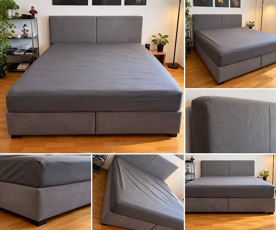 Lits: Boxspringbett 180X200CM – D'occasion à Bettlach par prp2542