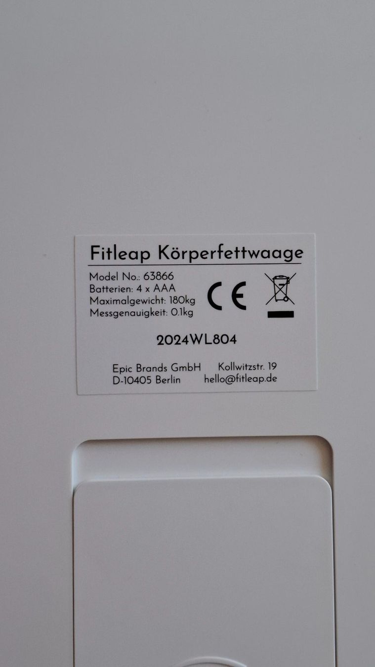 Personenwaagen: Fitleap Waage – Gebraucht aus Zürich von lin_rx2c 3