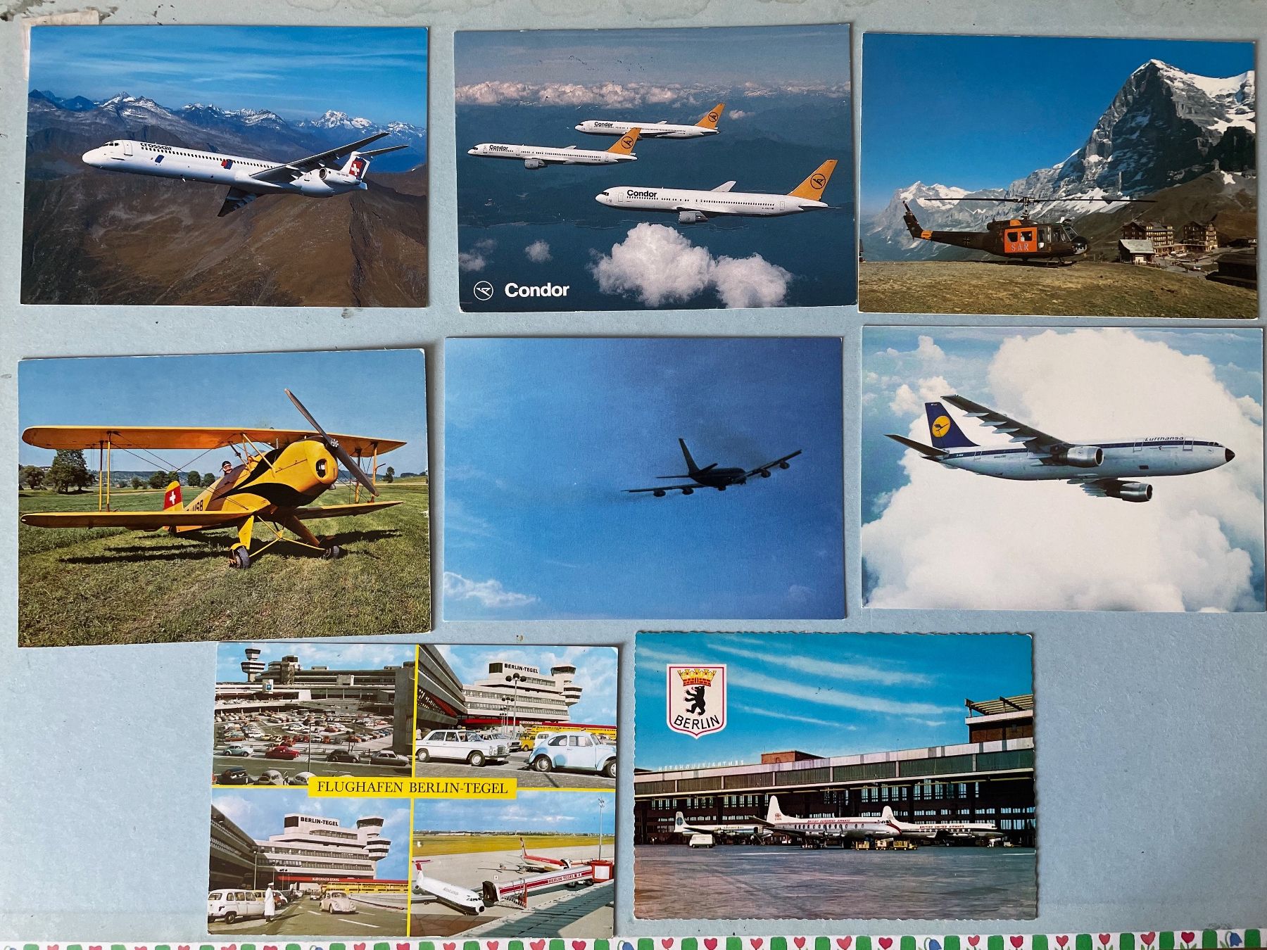 Cartoline postali: 24 AK verschiedene Flugzeuge – Usato da Zürich venduto da stzepp 4