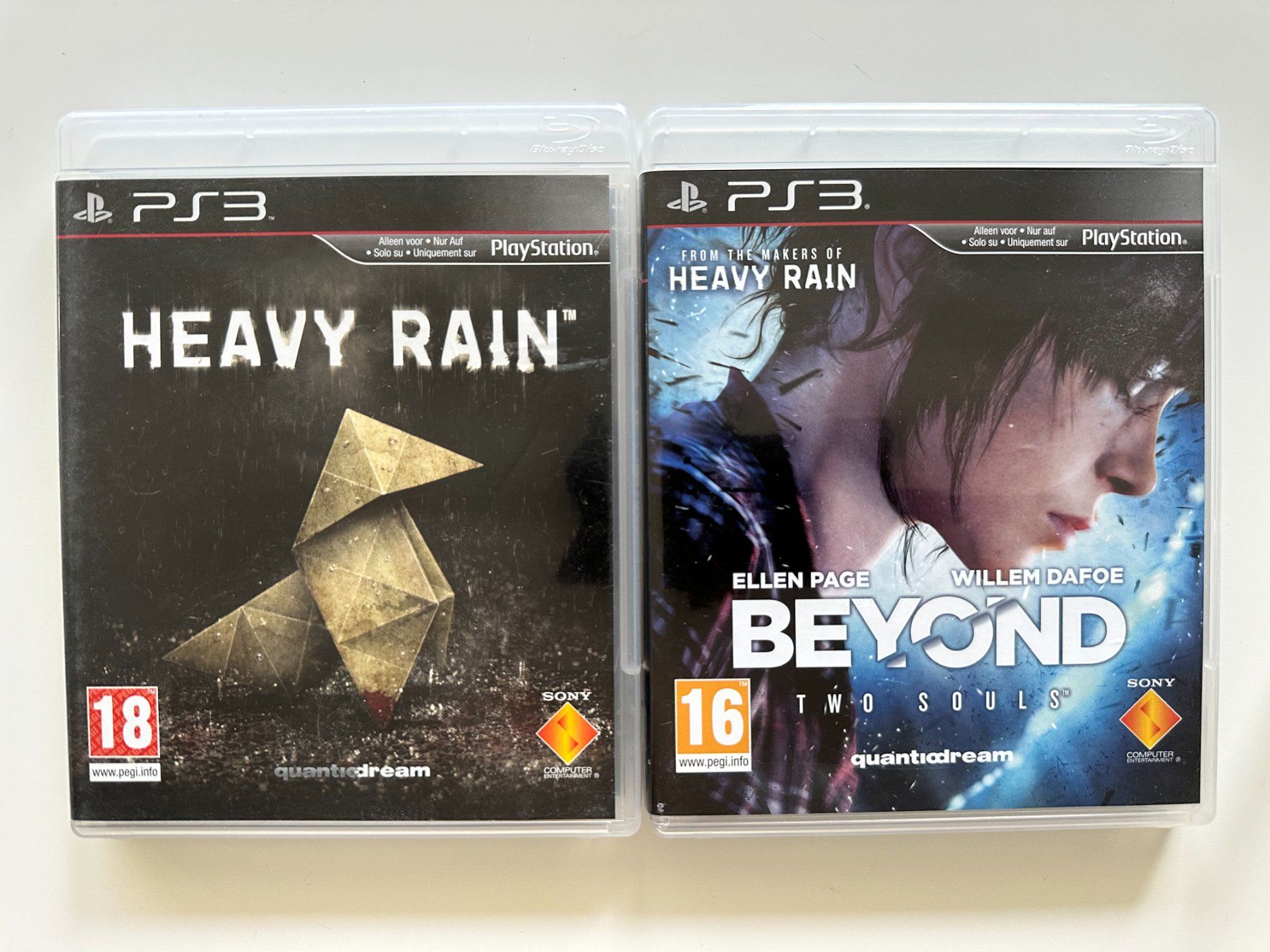 Sony Giochi: Heavy Rain & Beyond Two Souls, Sony Playstation 3, PS3 – Usato da Couvet venduto da nay_prh5
