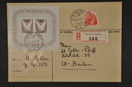 1945 W23 auf R-Brief