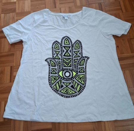 T-shirt neuf blanc Angel of Style/T-shirt neu weiss Angel of