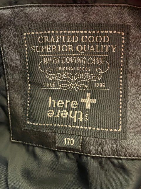 C&A Giacche & Cappotti: Veste enfant anthracite, simili cuir – Usato da Grand-Lancy venduto da hip_2rbd 1