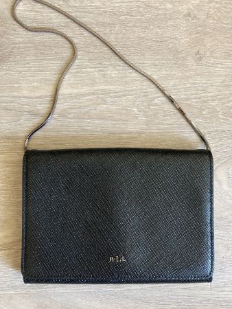 Ralph Lauren Clutch schwarz