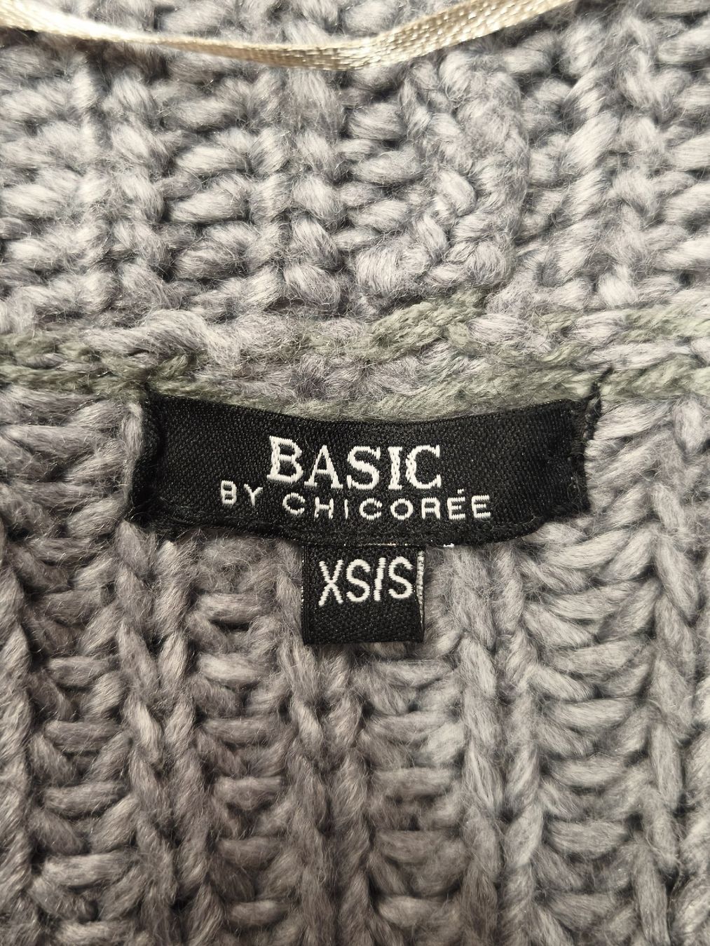 Jacken: Strickjacke Basic by Chicoree grau Grösse XS/S – Neu (gemäss Beschreibung) aus Emmetten von SecondhandSiska 3