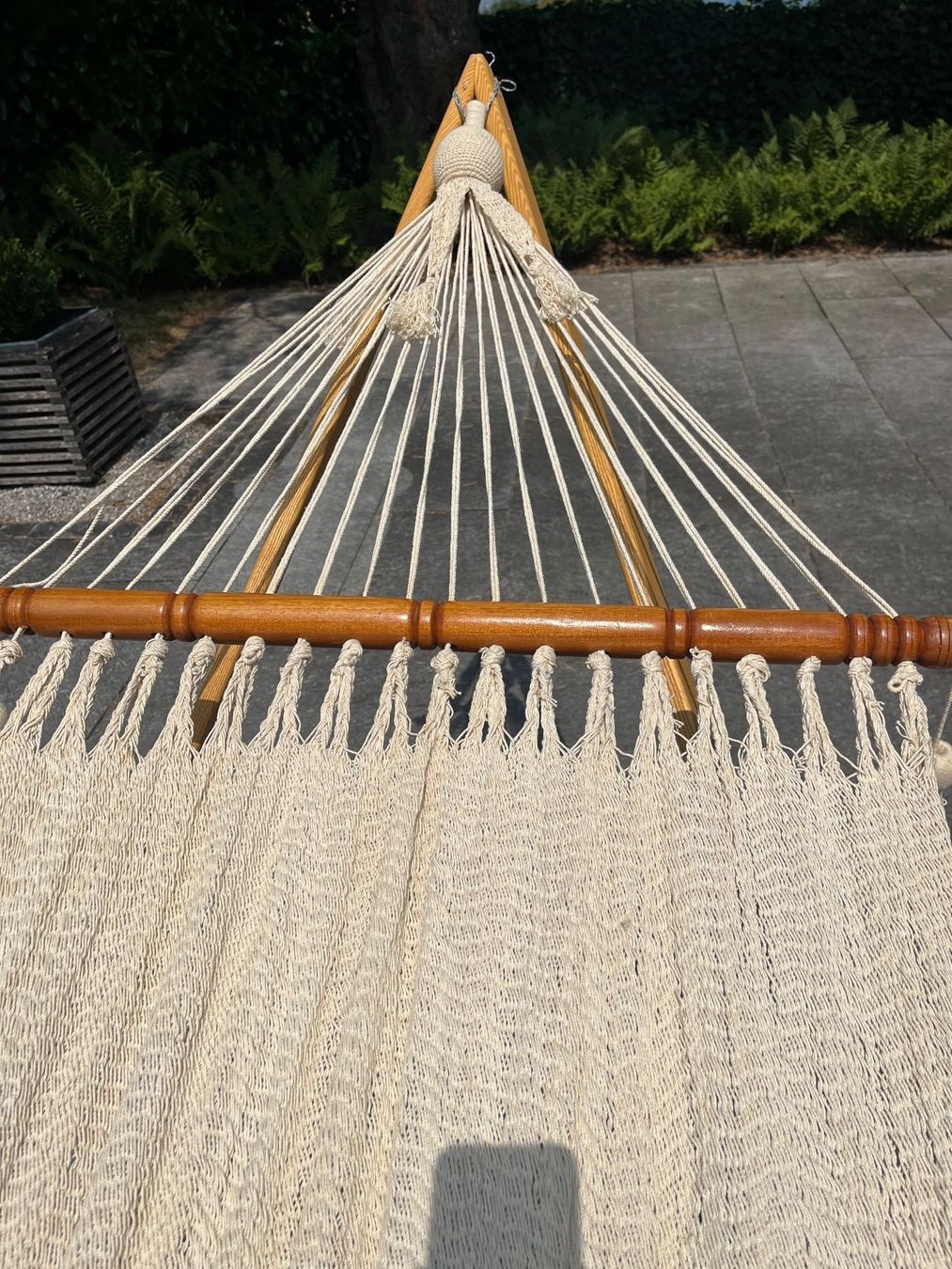 Hängematten: Hängematte Vintage, Handgeknüpft – Gebraucht aus Schindellegi von Zurpan 1