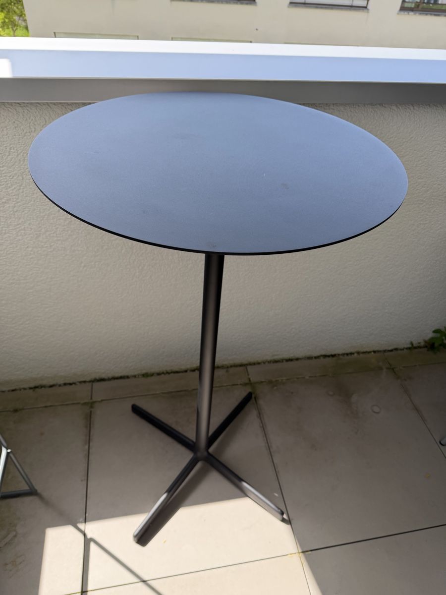 Tavoli: Bartisch mit Barhocker, ideal für den Balkon! – Usato da Zürich venduto da skugler 2