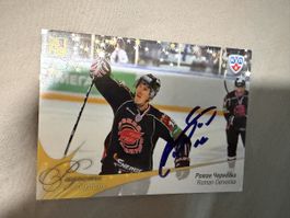 Cervenka SCRJ ZSC Fribourg NHL KHL Hockey Card signiert 