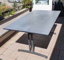 Outdoor Tisch im Granitlook & 4 Stühle