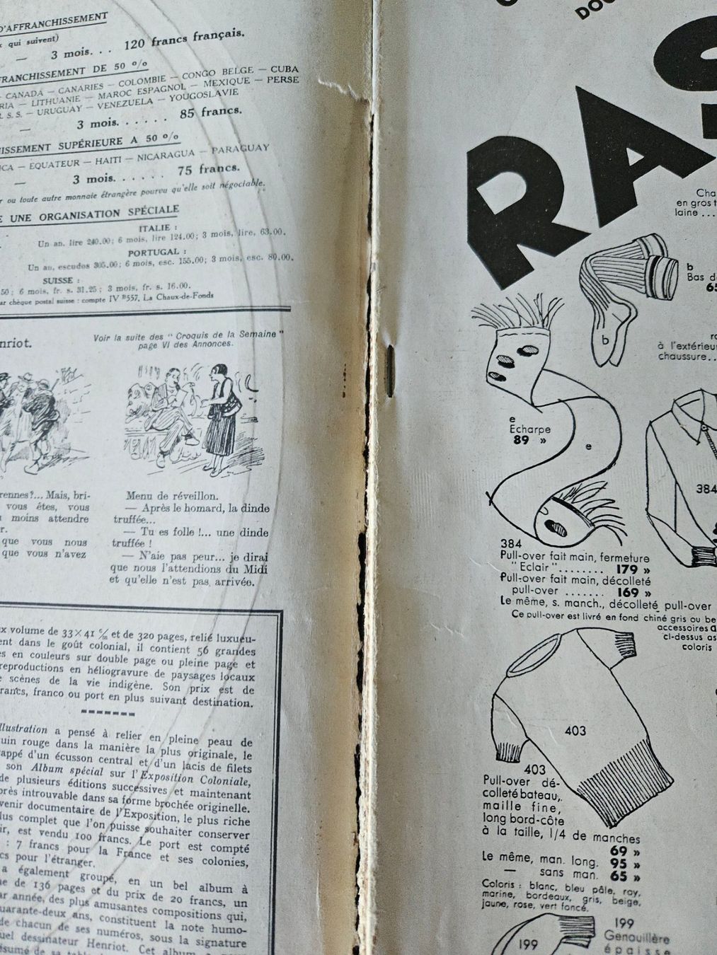 Riviste & Magazine: l'illustration Noël 1931 – Usato da Thônex venduto da lacomtessedesfees 7