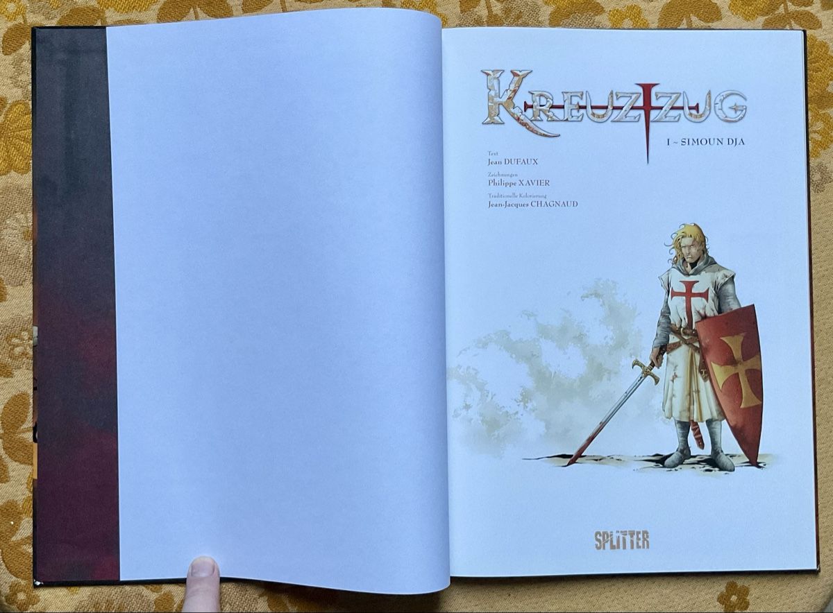 BD: Kreuzzug Band 1 von 2008 – D'occasion à Endingen par nathan05 3