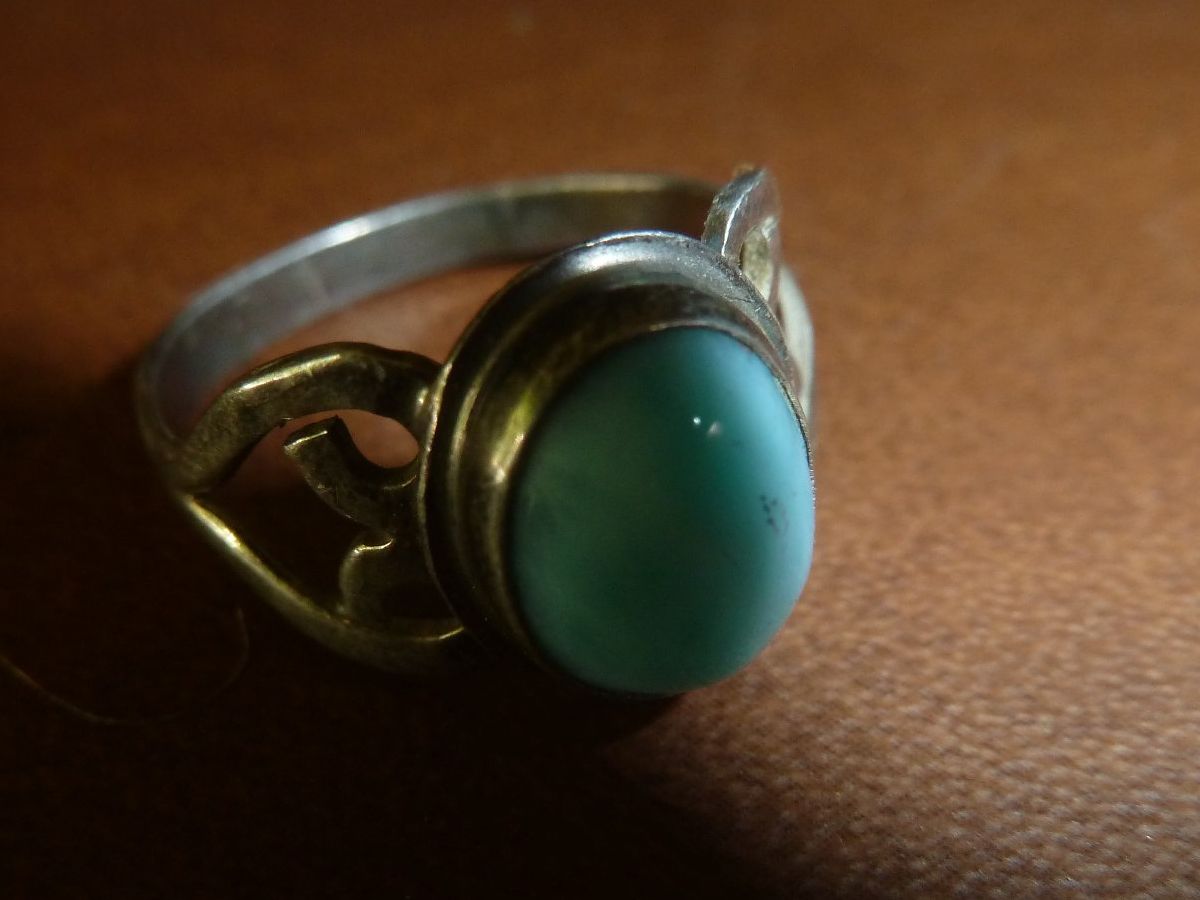 Bagues: Ring Silber 925 mit Larimar Stein – Défectueux à Rieden SG par jamilau