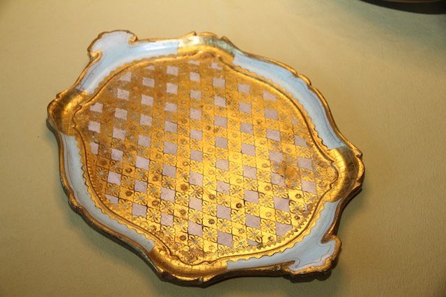 Piatti di portata: Vintage, altes Seviertablett – Usato da Muri b. Bern venduto da rasastro