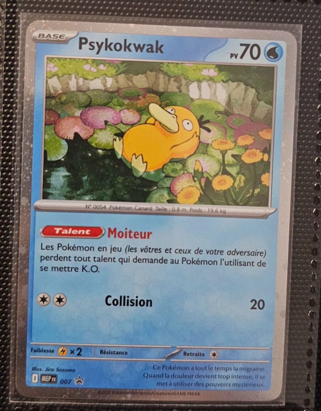 Pokémon Carte collezionabili: Psyduck (MEP 007) français – Usato da Martigny venduto da Neposedy