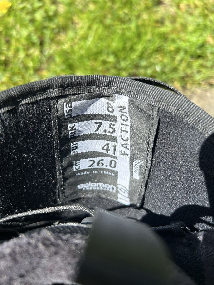 Salomon Scarpe da uomo: Salomon Snowboard Boots Gr 41 – Usato da Langnau am Albis venduto da Elli2013 1