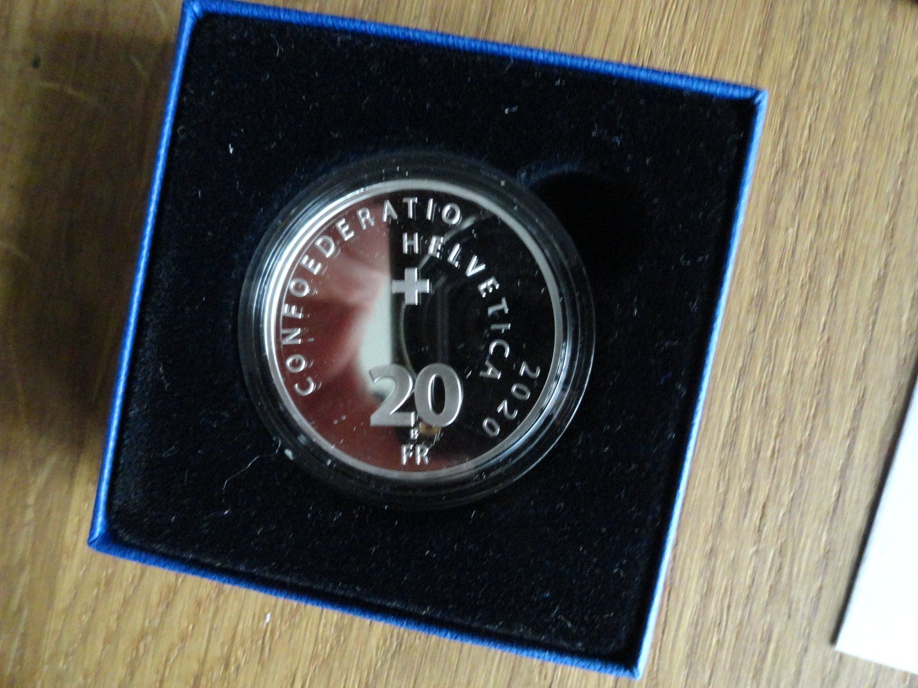 Tutti le monete: 20 Fr. Sonder-Silbermünze 2020 - "Roger Federer" - Top – Nuovo (secondo la descrizione) da Gerlafingen venduto da Shiva_74 5