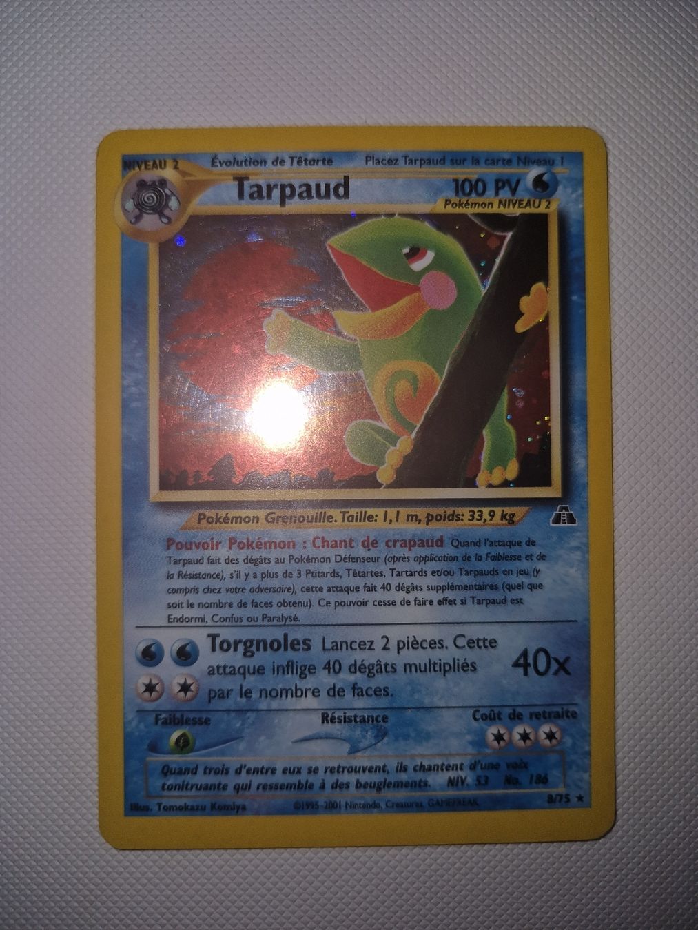 Pokémon Cartes à collectionner: Tarpaud Neo Discovery – D'occasion à Les Acacias par S.Vieira