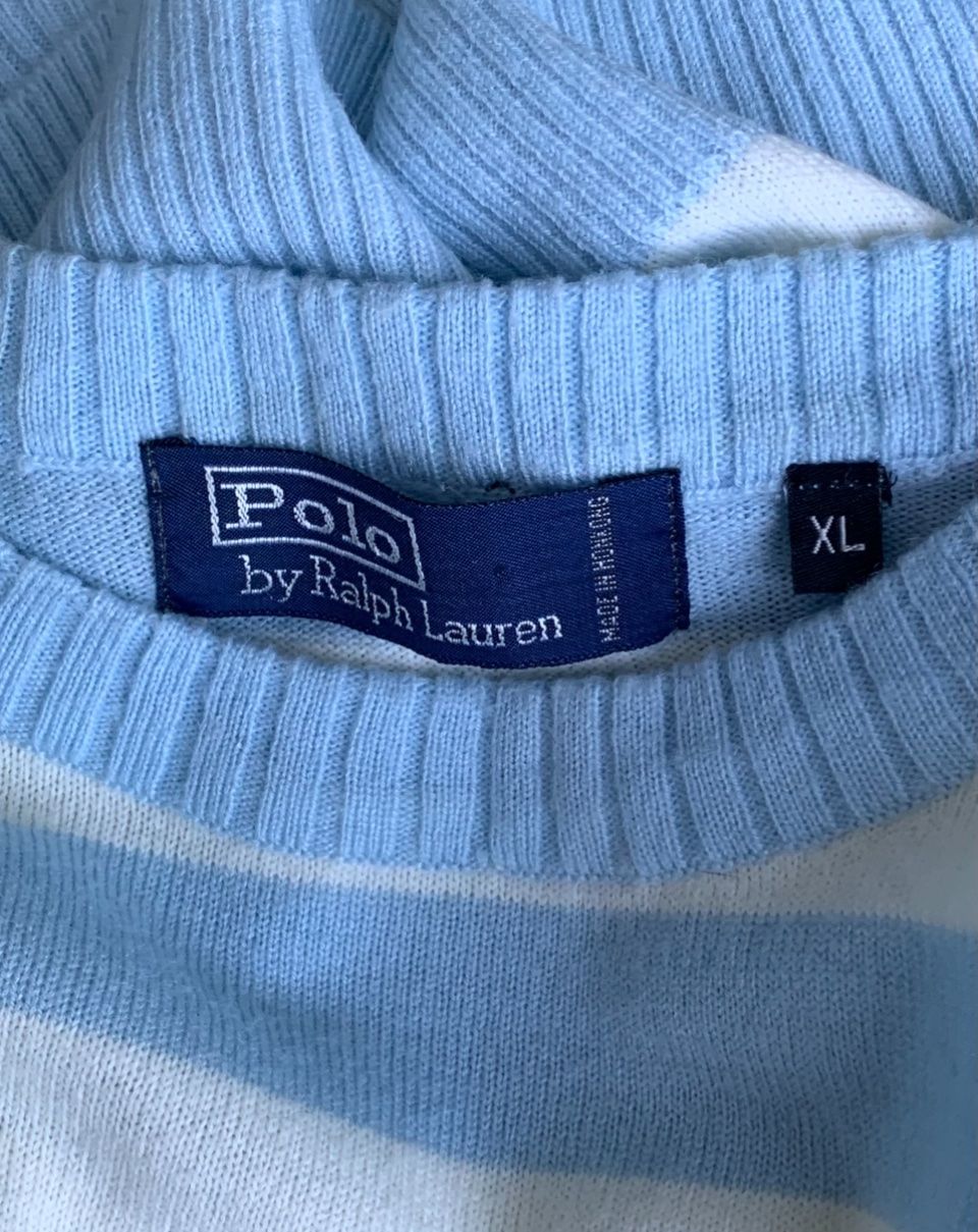 Ralph Lauren Maglioni & Felpe: Superbe pull rayé vintage RALPH LAUREN homme oversize t.XL – Usato da Martigny venduto da only__you 7