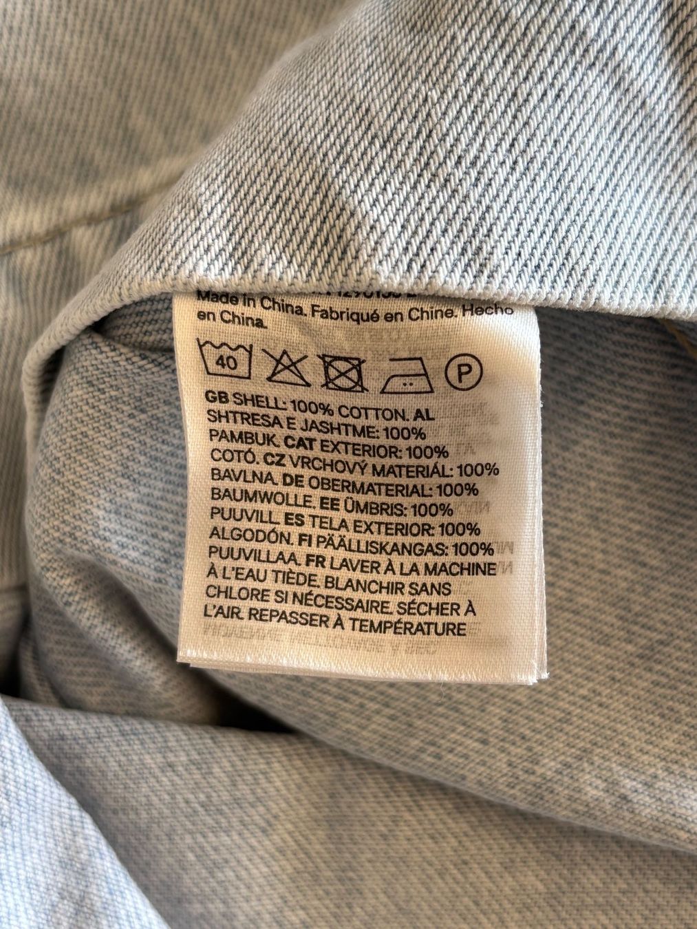 H&M Vestiti: H&M Denim Shift Dres Gr. M – Usato da Zürich venduto da missmodernage 7