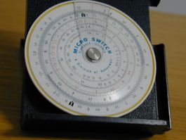 RECHENSCHEIBE MICRO SWITCH , USA von CONCISE , Japan