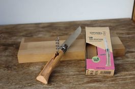 Opinel No. 10 in INOX mit Zapfenzieher