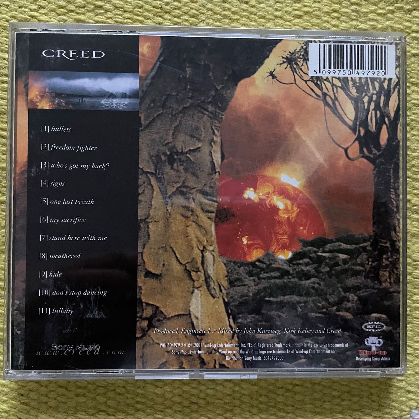 CD: CREED-WEATHERED – Usato da Rorschacherberg venduto da CD-Roli 1
