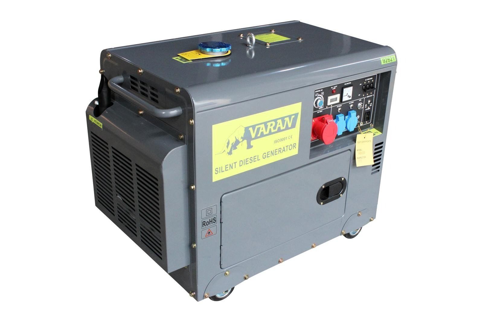 Stromgeneratoren: Leiser Diesel Generator 5.5kVA 400V/230V Stromaggregat – Neu und originalverpackt aus Winterthur von aredo 3