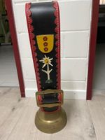 Kuhglocke Berger Bärau mit Lederriemen neuwertig