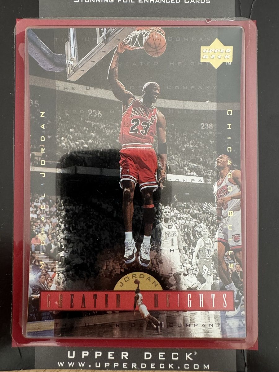 Jordan Carte collezionabili: Upper Deck Michael Jordan Greater Heights Set 10 Cards – Nuovo (secondo la descrizione) da Founex venduto da egz_58qz 2