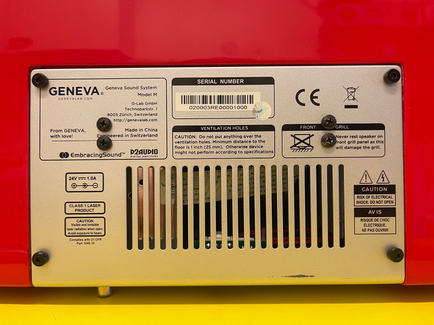 Lecteur multimedia & Streamer: Geneva Sound System Model M mit Fernbedienung – D'occasion à Ftan par ch__68hf 2