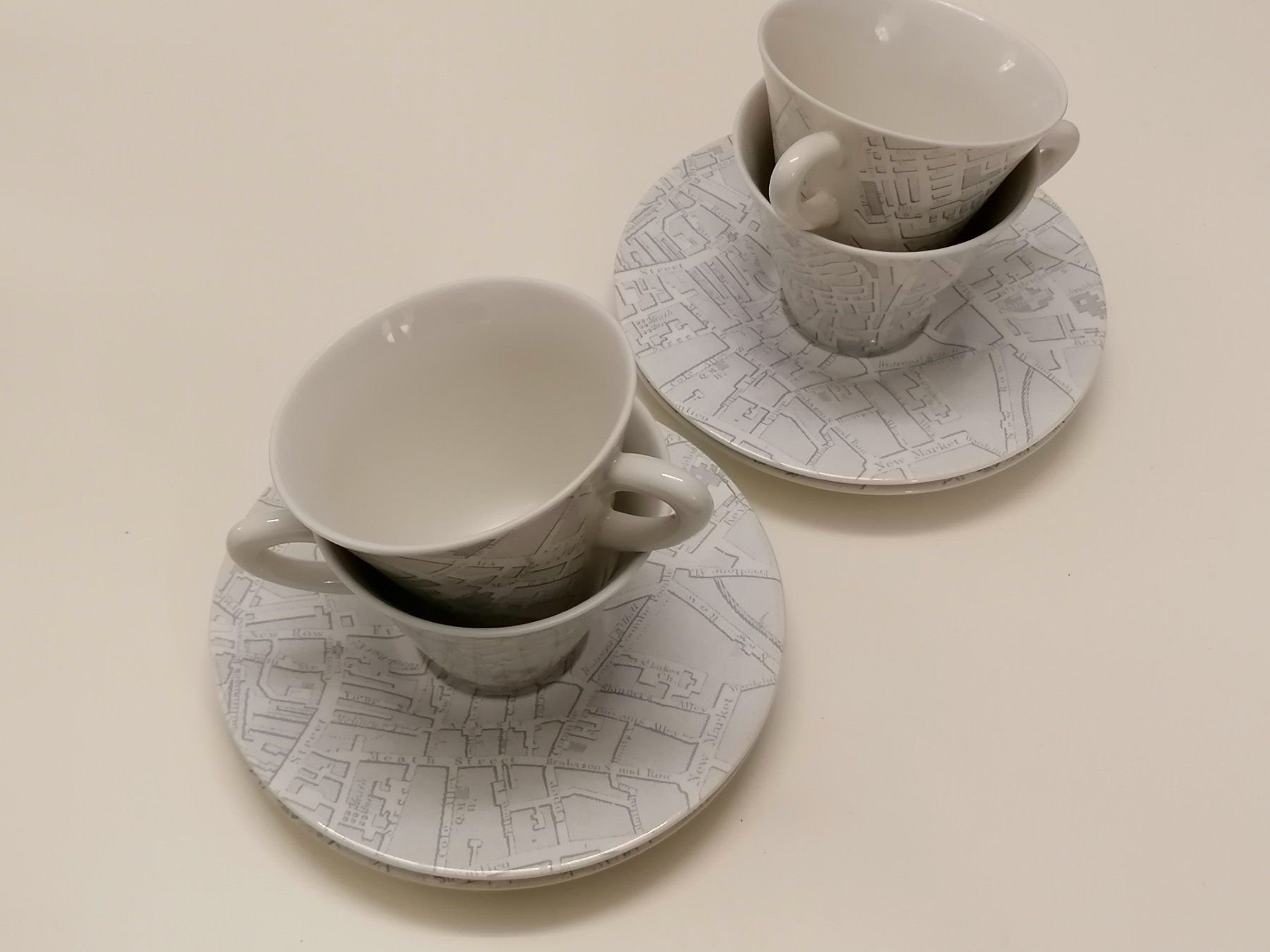 Amici Tassen: Philip Johnson Silver Cities Four Seasons - 5Stk.-SELTEN – Neu (gemäss Beschreibung) aus Basel von vintagecollector 3