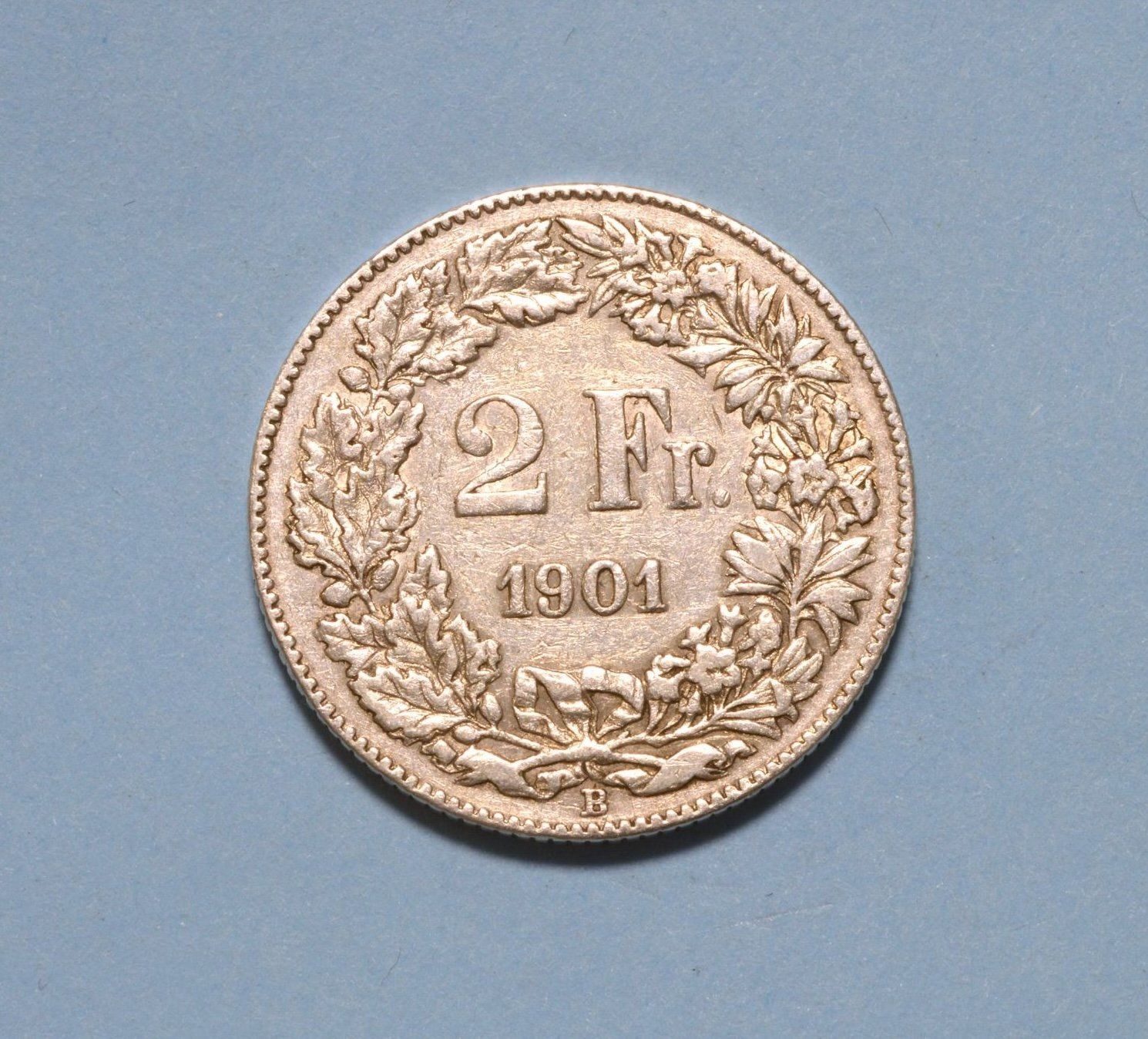 Toutes les monnaies: 2 Franken 1901 – D'occasion à Oberglatt ZH par dil_85sh 3