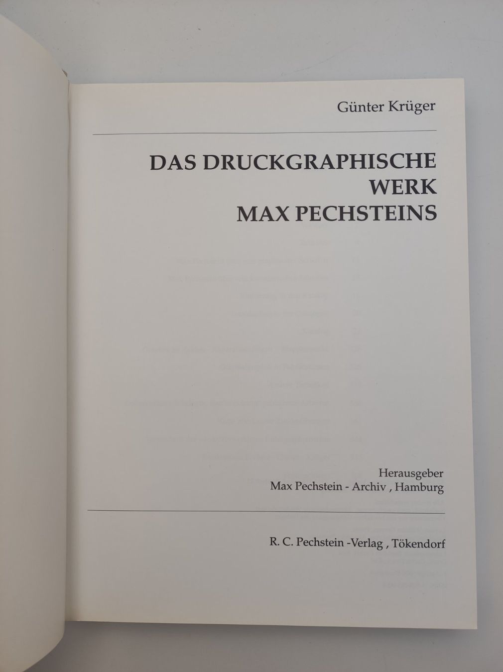 Libri: MAX PECHSTEIN - DAS DRUCKGRAPHISCHE WERK – Usato da Goldach venduto da Gaip 3