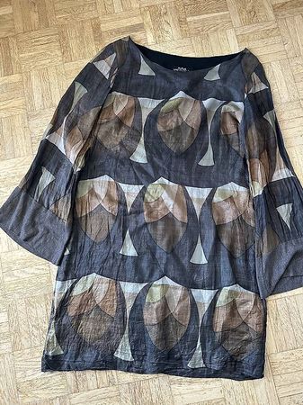 Ana Alcazar Retro Seidenkleid A-Form Gr.36