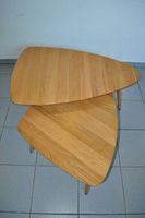 2 er Set Couchtisch/ Beistelltischli echt Holz Massiv