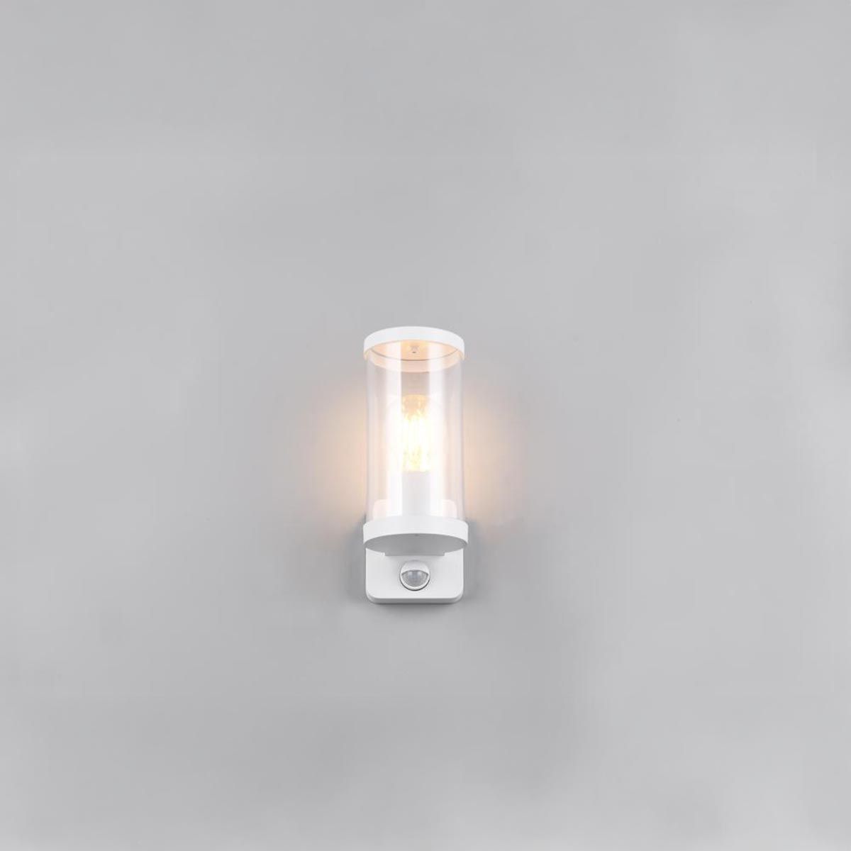 Lampade: Aussen Wandleuchte, Weiss, 23 cm Höhe – Nuovo (secondo la descrizione) da Kreuzlingen venduto da Smart-Light 4