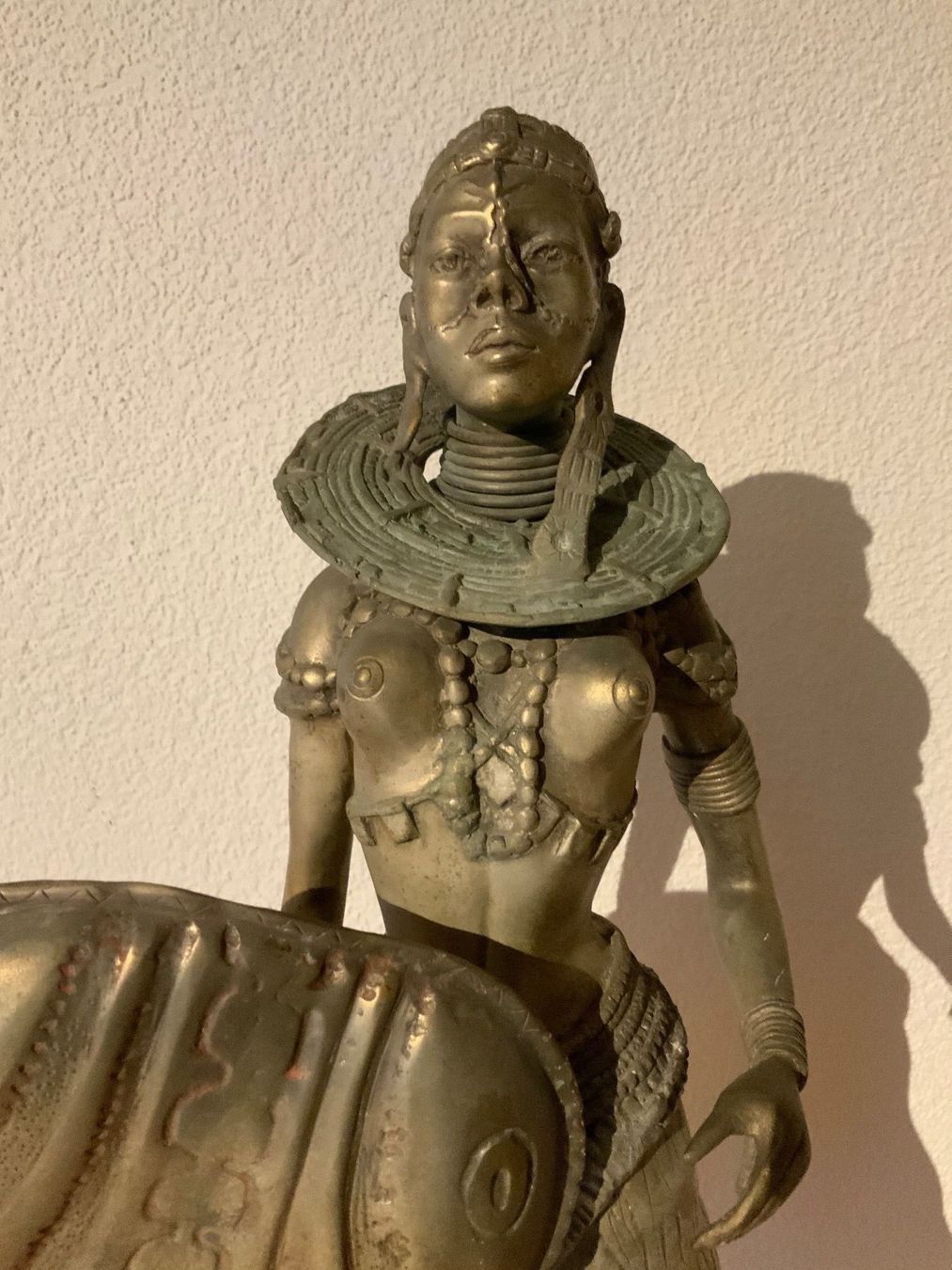 Sculture & Statue: Akte Bronze Maasai Frau – Usato da La Heutte venduto da Mikeller74 5