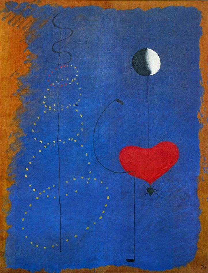 Grafica & Litografie: Joan Miró   "La Danseuse"   KUNSTDRUCK – Usato da Nennigkofen venduto da waltraub 1